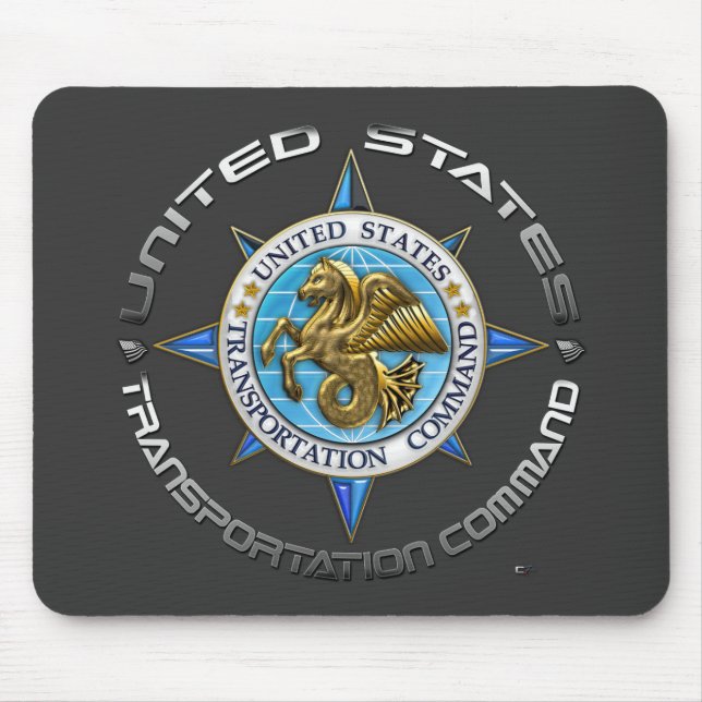 US Transportation Command Mouse Pad (Front)