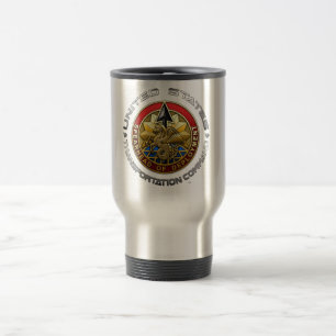 US Transportation Command Travel Mug