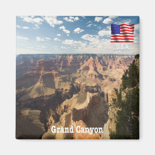 US - U.S.A. - Arizona - Gran Canyon - Panorama Magnet