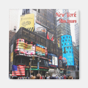 US U.S.A. - New York City - Time Square Magnet