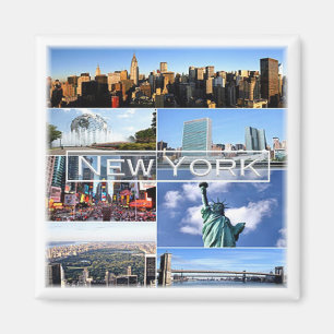 US * U.S.A. - New York Magnet