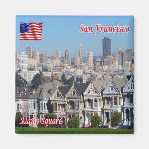 US U.S.A. - San Francisco - Alamo Square Magnet