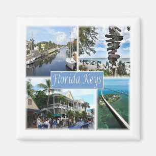 US * U.S.A. - The Florida Keys Magnet
