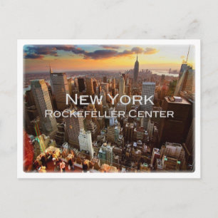 US United States - New York - Rockefeller Center - Postcard