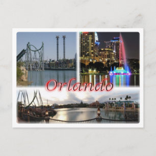 US United States - Orlando Florida - Postcard