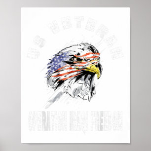 Us Veteran Operation Iraqi Freedom - Military War Poster
