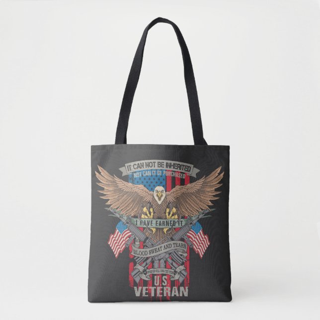 US Veteran Tote Bag (Front)