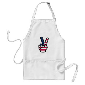 US Victory Sign Standard Apron