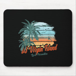 Us Virgin Island Beach St. Thomas Shirt Lost Parad Mouse Pad