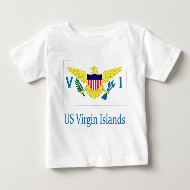 US Virgin Islands Baby T-Shirt (Front)