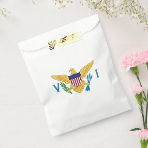 US Virgin Islands flag Favour Bags