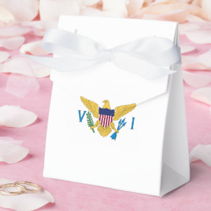 US Virgin Islands flag Favour Box