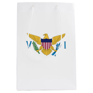 US Virgin Islands flag Medium Gift Bag