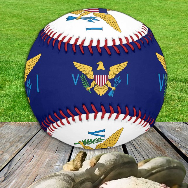US Virgin Islands Flag, sports BL / Baseball Balls (Creator Uploaded)