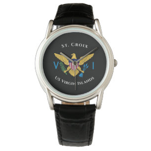US Virgin Islands Flag St. Croix USVI Tropical Watch