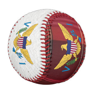 US Virgin Islands Flag St. Thomas USVI Madras  Baseball