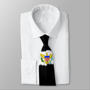 US Virgin Islands flag Tie