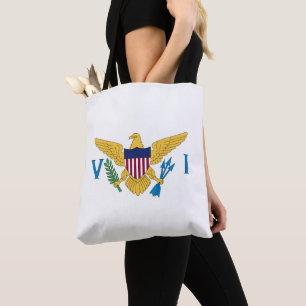 US Virgin Islands flag Tote Bag