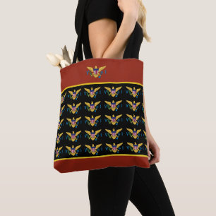 US Virgin Islands Flag USVI Caribbean Tropical Tote Bag