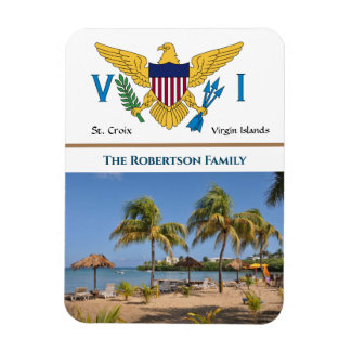 US Virgin Islands Flag USVI St. Croix Caribbean Magnet