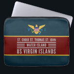 US Virgin Islands Flag USVI St. Croix St. Thomas  Laptop Sleeve<br><div class="desc">US Virgin Islands Flag USVI St. Croix St. Thomas Laptop Sleeves is a great Laptop bag to use every day. The bag has the US Virgin Islands Flag and written on it the four main islands in the US Virgin Islands St. Croix St. Thomas St. John and Water Island. Give...</div>