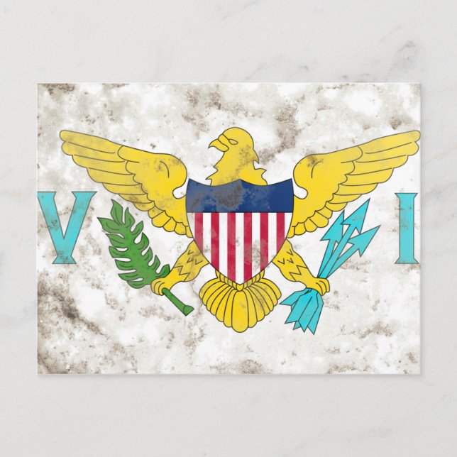 US Virgin Islands Postcard (Front)