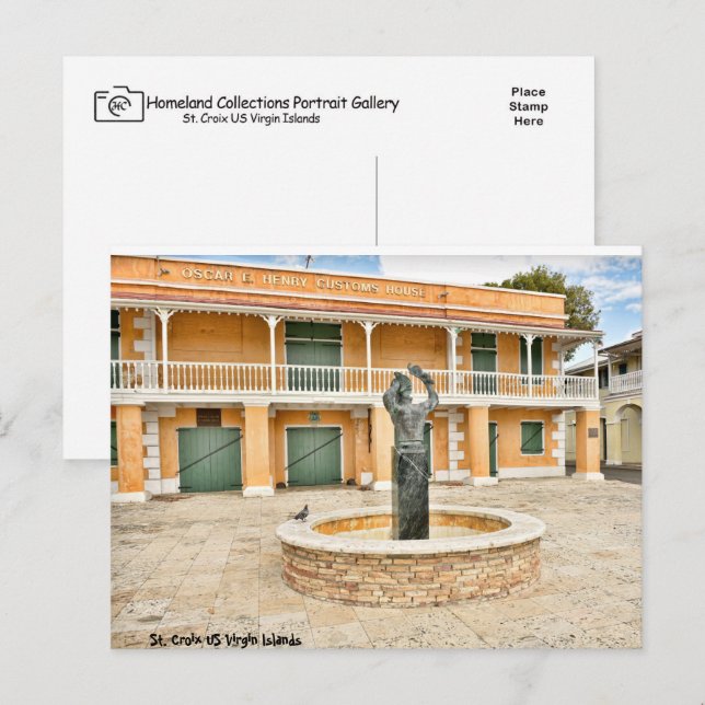 US Virgin Islands St. Croix USVI Caribbean Postcard (Front/Back)