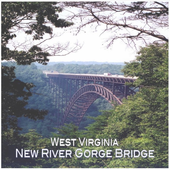 US West Virginia - New River Gorge Bridge - (Front)