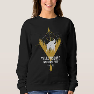 Us Yellowstone National Park Camping Hiking Sweatshirt
