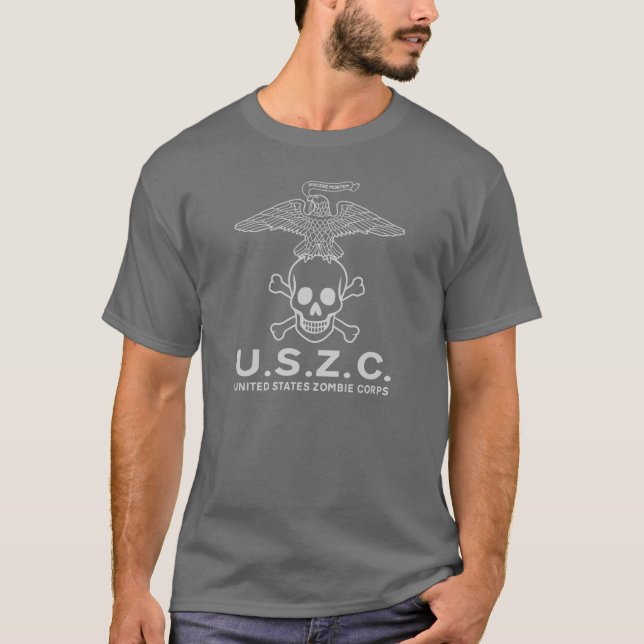 US Zombie Corps Arctic Operations T-Shirt (Front)