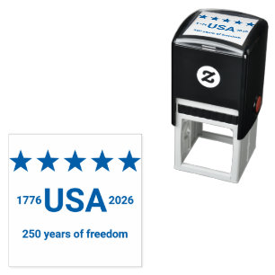 USA 1776 2026 250th Anniversary 250 Years Self-inking Stamp