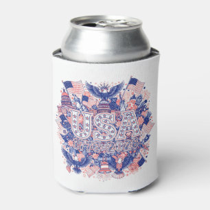 USA 1776-2026 CAN COOLER