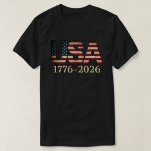 USA 1776-2026 Patriotic T-Shirt