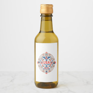USA 1776-2026 WINE LABEL