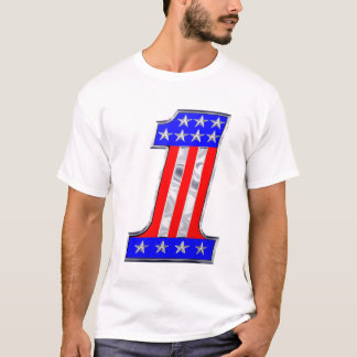 USA 1 VINTAGE CHROME EMBLEM T-Shirt