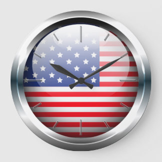 USA 1 Wall Clock (with options)