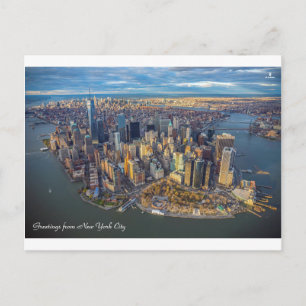 " USA: 2020/Today NEW YORK CITY - Skyline ... Postcard
