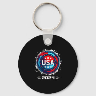Usa 2024 go united states sport usa team 2024 usa key ring