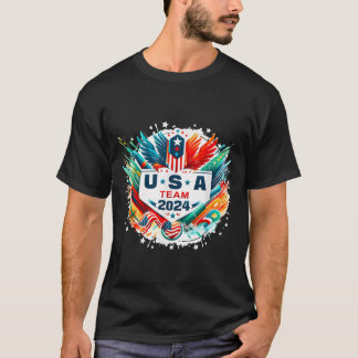 USA 2024 Go United States Sport USA Team 2024 USA  T-Shirt