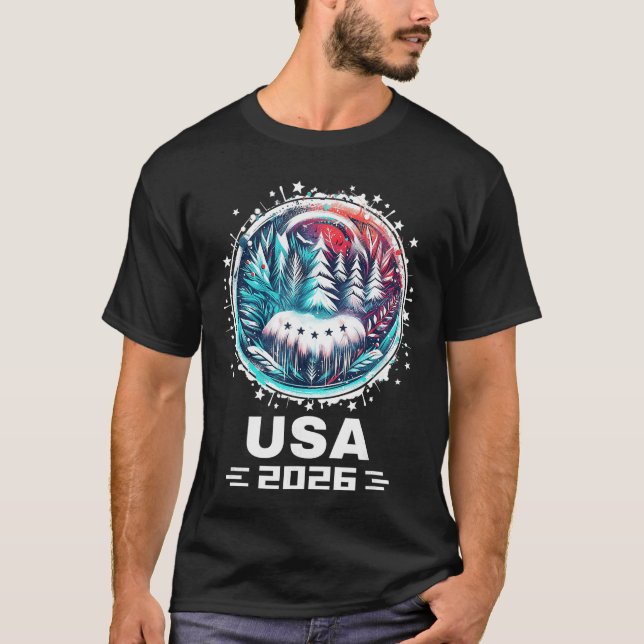 USA 2026 Go United States Winter Sport USAeam 2026 T-Shirt (Front)