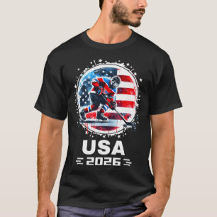 Usa 2026 Hockey Shirt For Men Women Kids Hockey 20