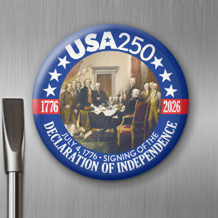 USA 250 - 1776-2026 - Declaration of Independence Magnet