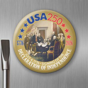 USA 250 - 1776-2026 - Declaration of Independence Magnet