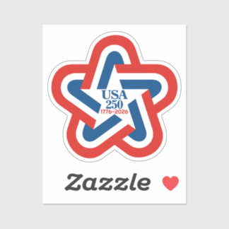 USA 250 - 1776-2026 Vintage Star Design