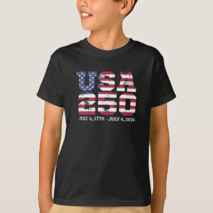 USA 250 4Th Of July T-Shirt