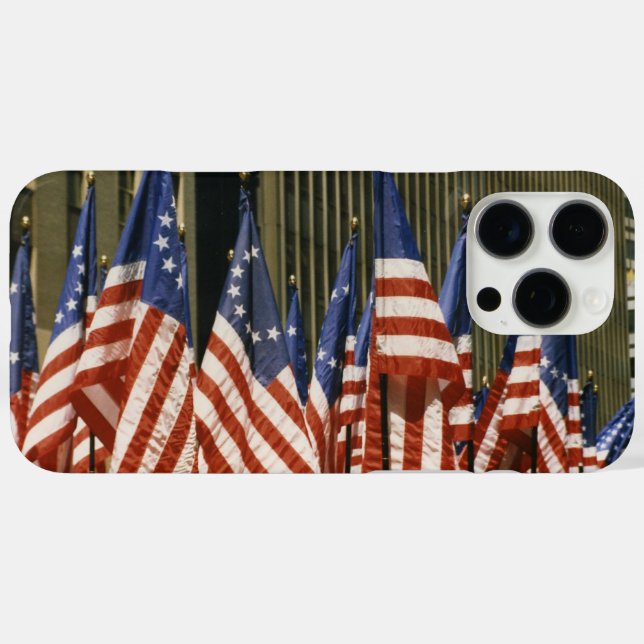 USA 250 - American Flags - iPhone 16 Pro Max Case (Back (Horizontal))