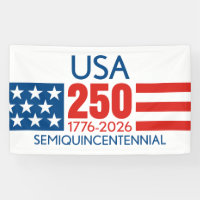USA 250 - America's 250th Birthday - Stars Stripes