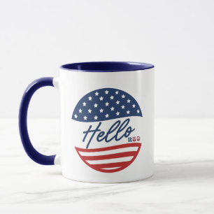 USA 250 Anniversary Mug - American Flag