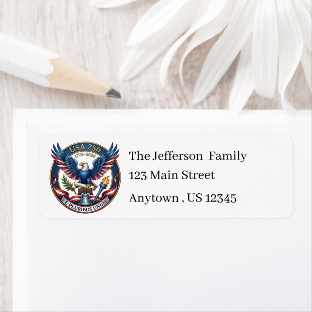 USA 250 Eagle return address (Insitu)