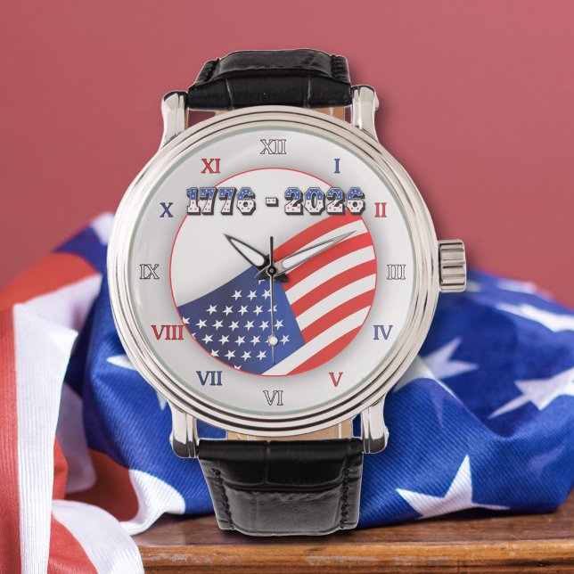 USA 250 Freedom 1776-2026 Patriotic  Watch (Creator Uploaded)